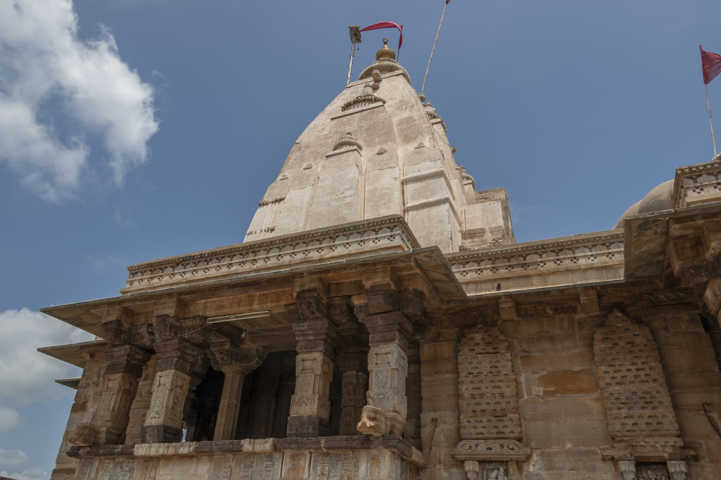 11 - India - Chittorgarh - fuerte de Chittorgarh - templo hindu Kalika Mata